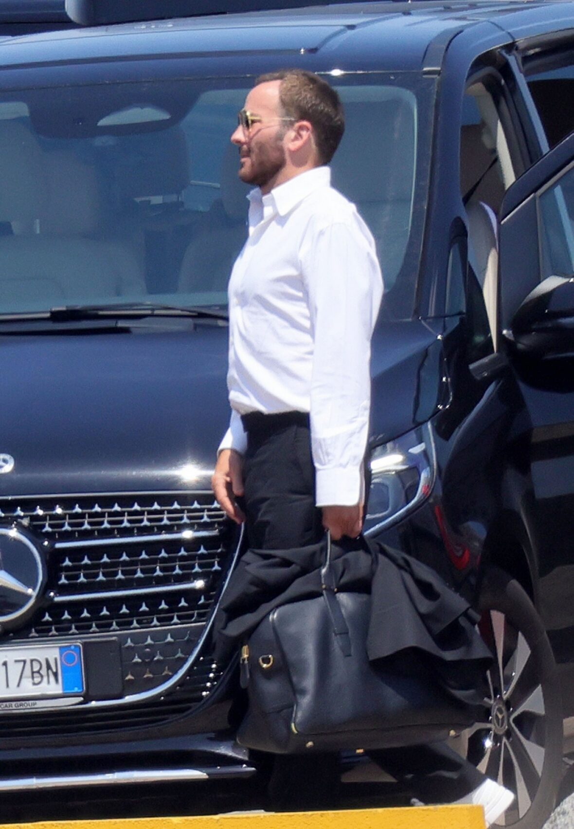 Tom Ford in Sardinia, Italy on July 14, 2026