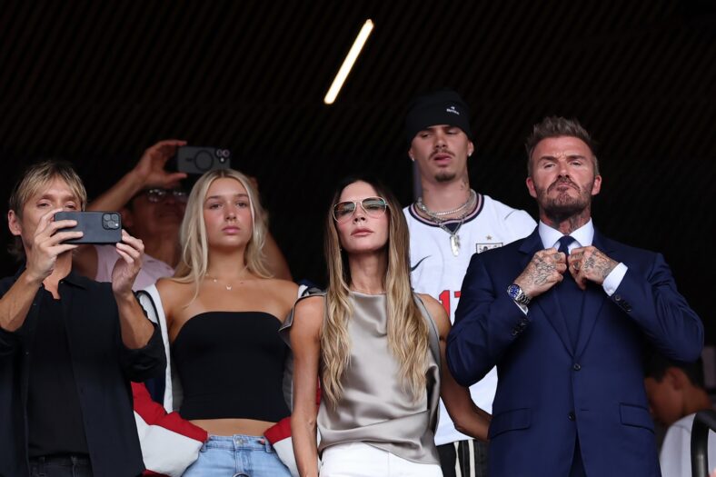 Beckham family watching England's World Cup 2026 game against Norway