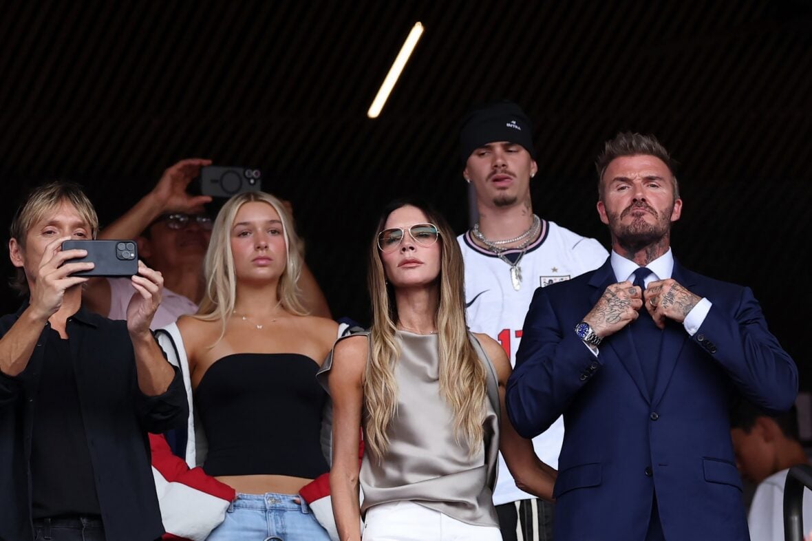 Beckham family watching England's World Cup 2026 game against Norway