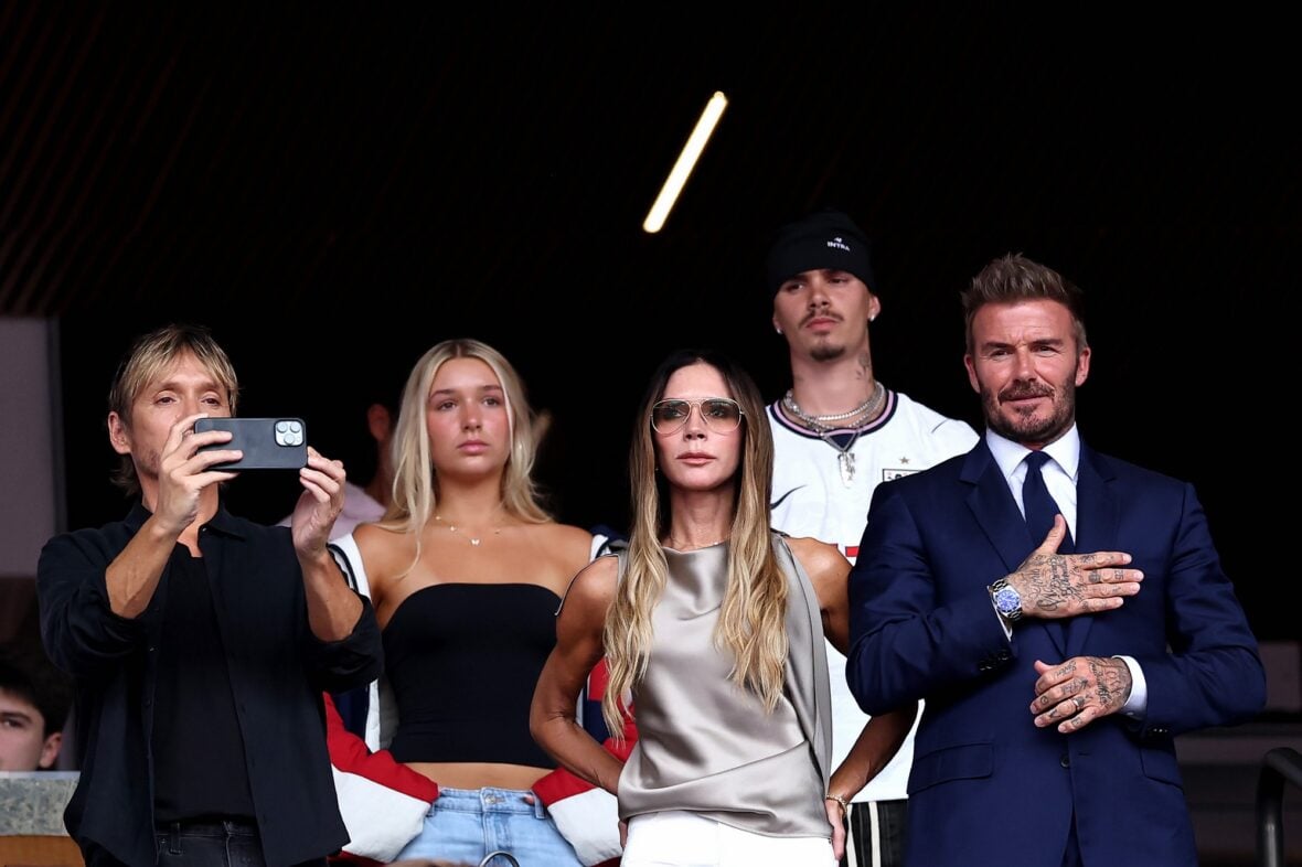 Beckham family watching England's World Cup 2026 game against Norway