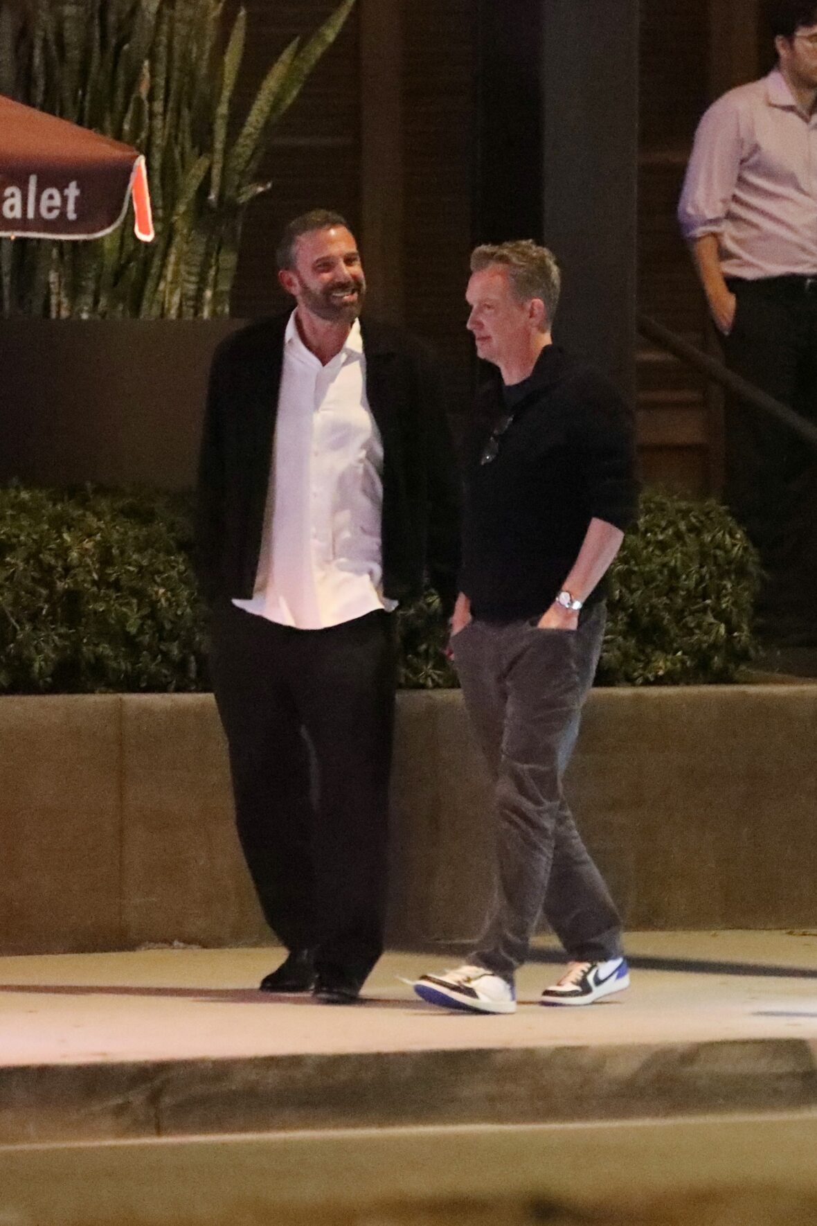 Ben Affleck & Sean Bailey at dinner