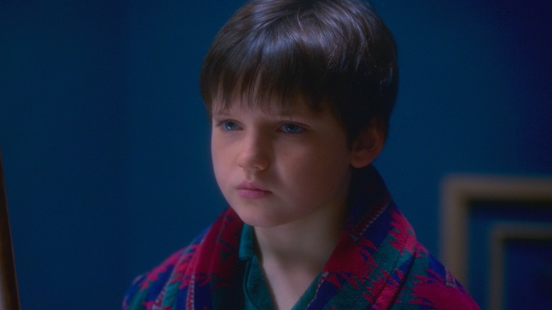 Miles Wingrave looking disappointed