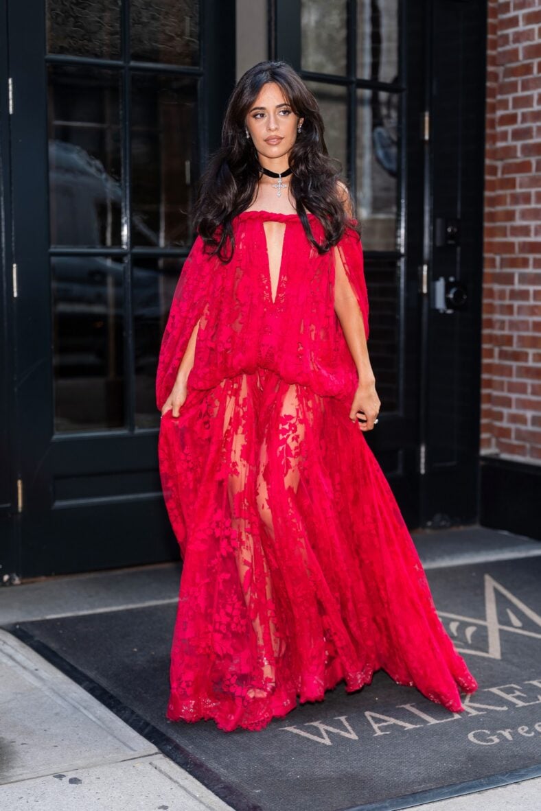 Camila Cabello heads to Taylor Swift's wedding