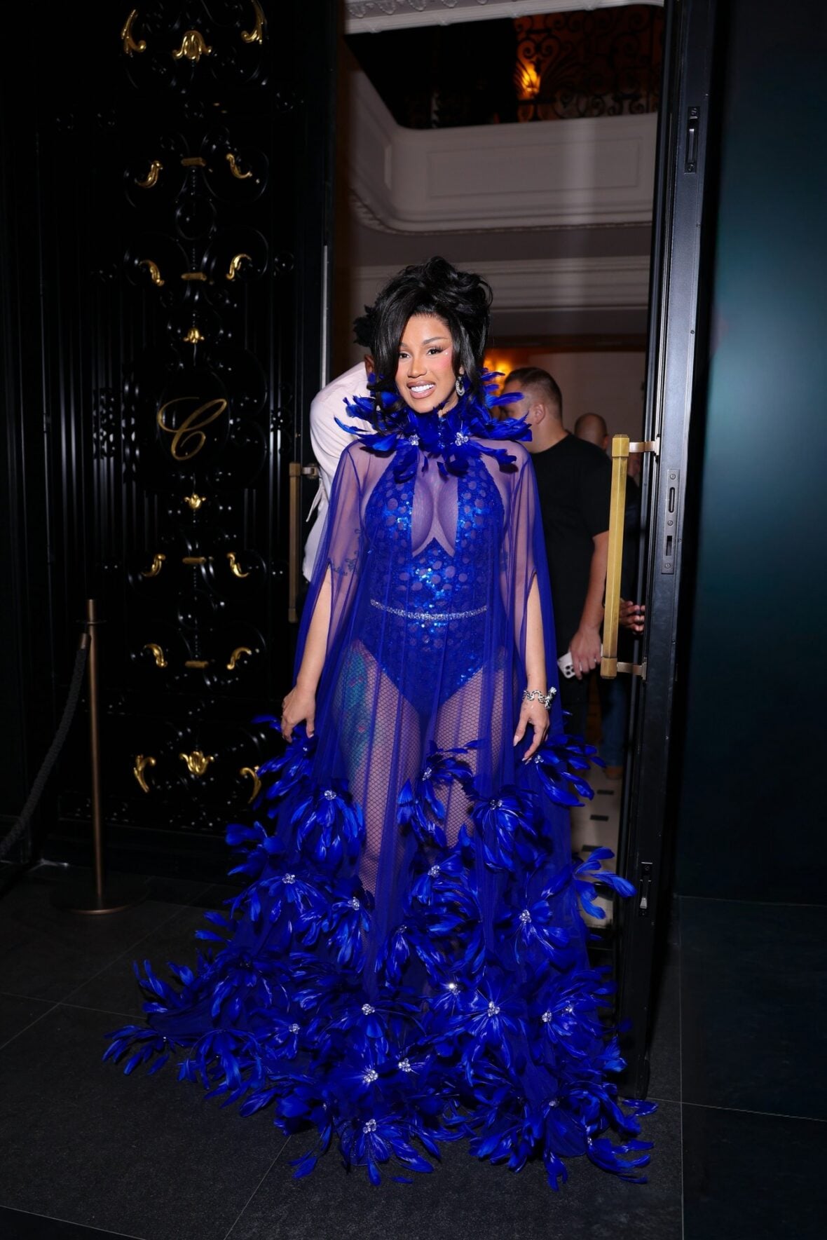 Cardi B in Paris for Fashion Week