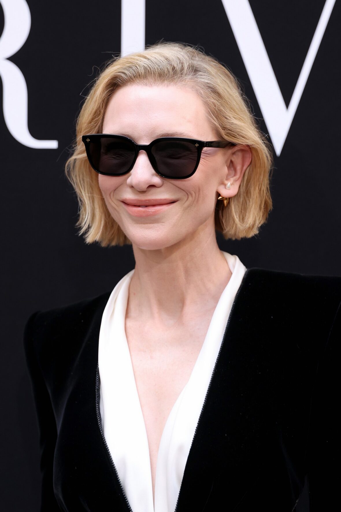 Cate Blanchett attends Giorgio Armani Prive fashion show