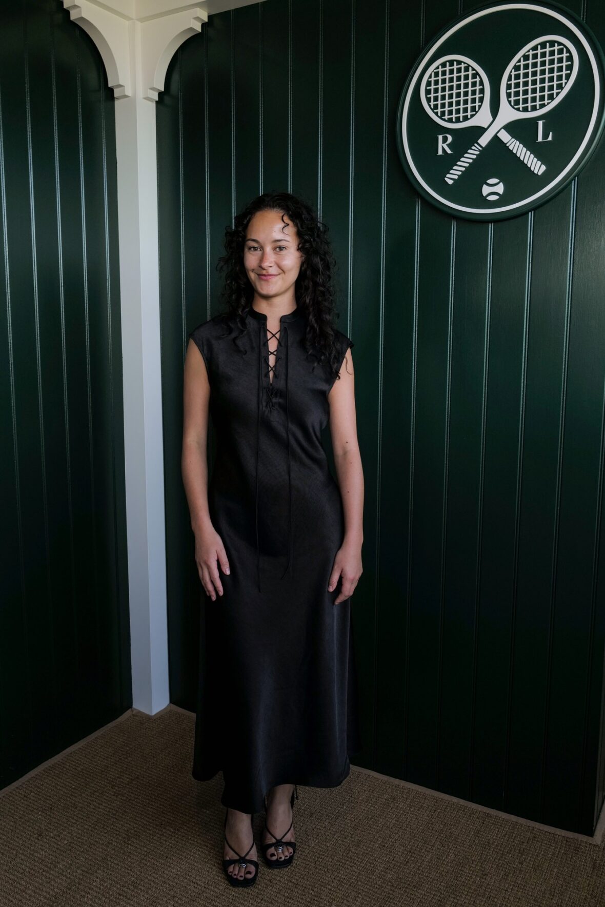 Erana James visits The Polo Bar by Ralph Lauren at Centre Court at Wimbledon