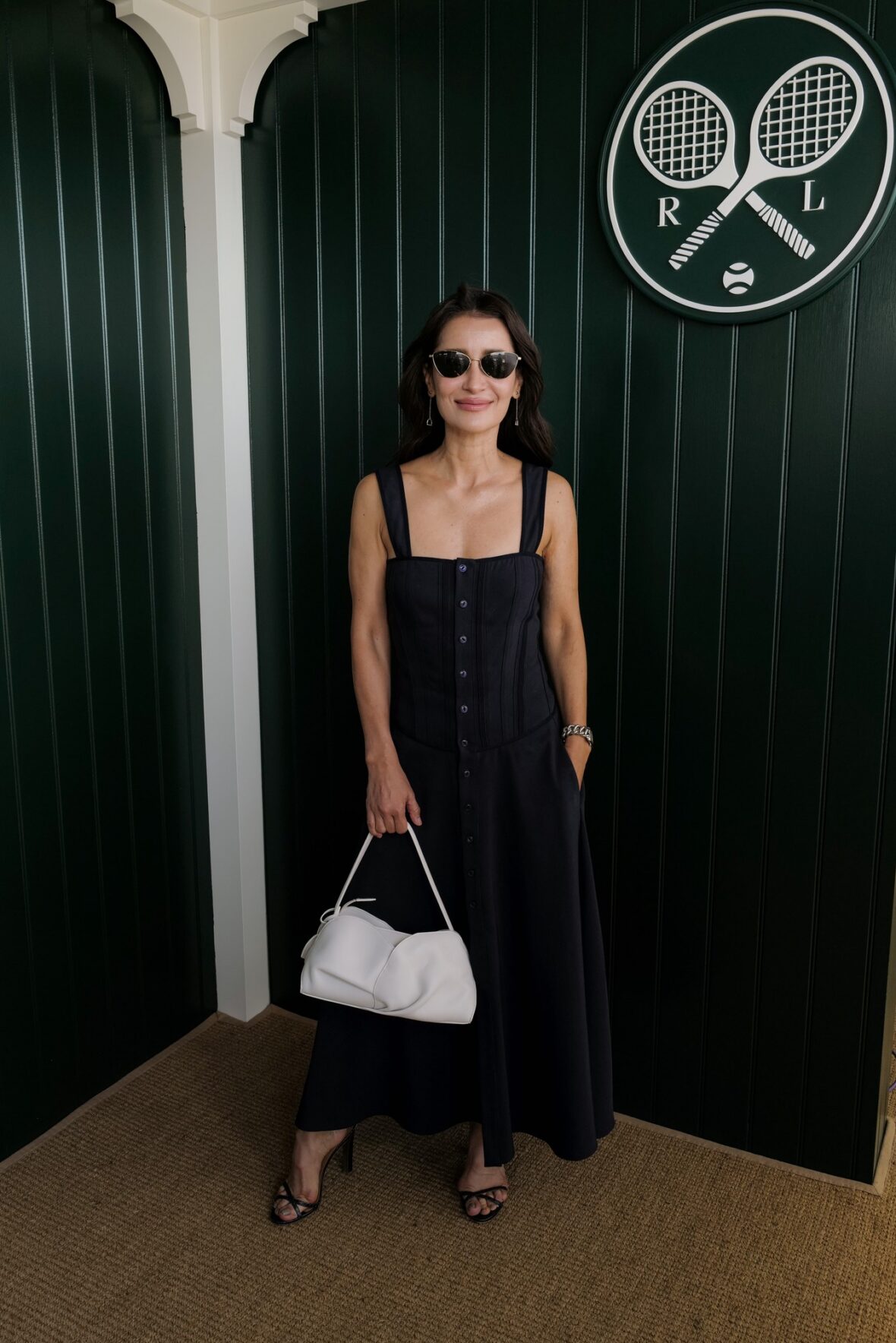 Anne Thongprasom visits The Polo Bar by Ralph Lauren at Centre Court at Wimbledon