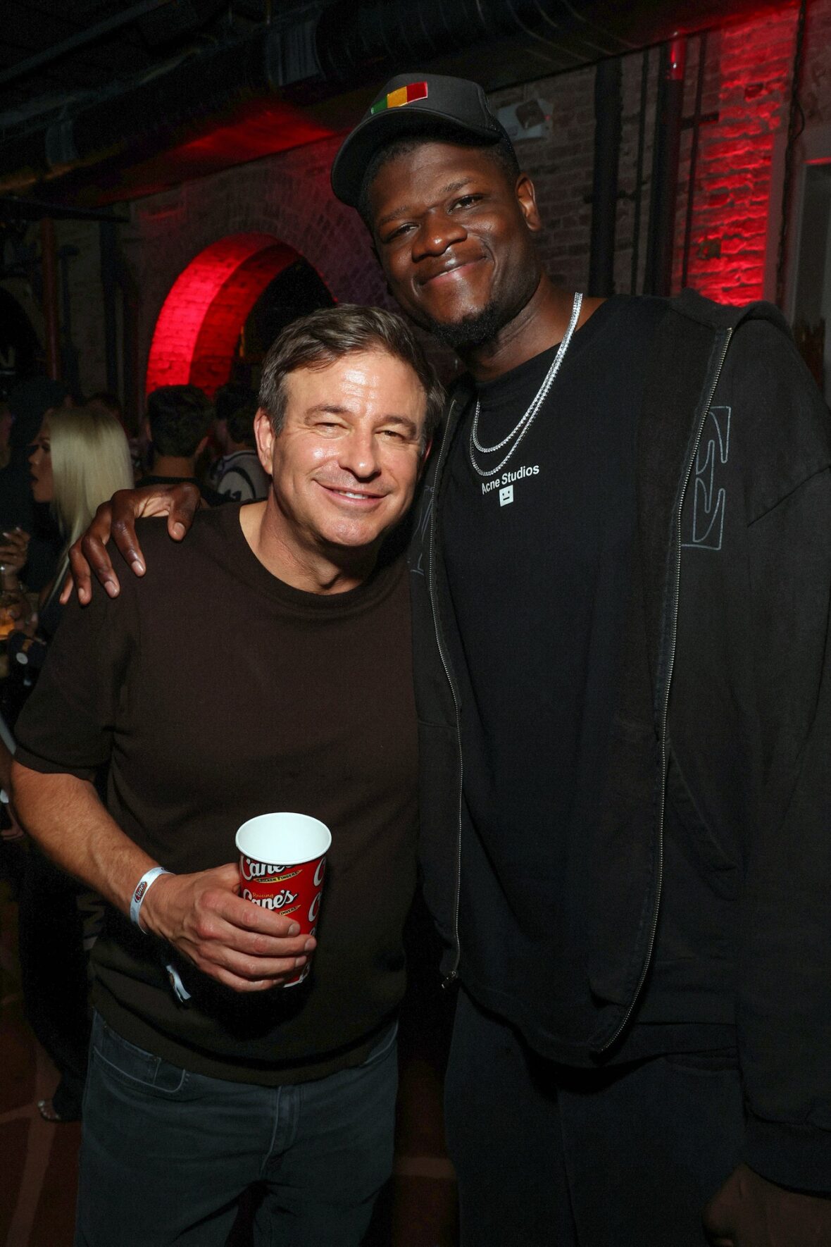 Mo Bamba attends Raising Cane's party in NYC