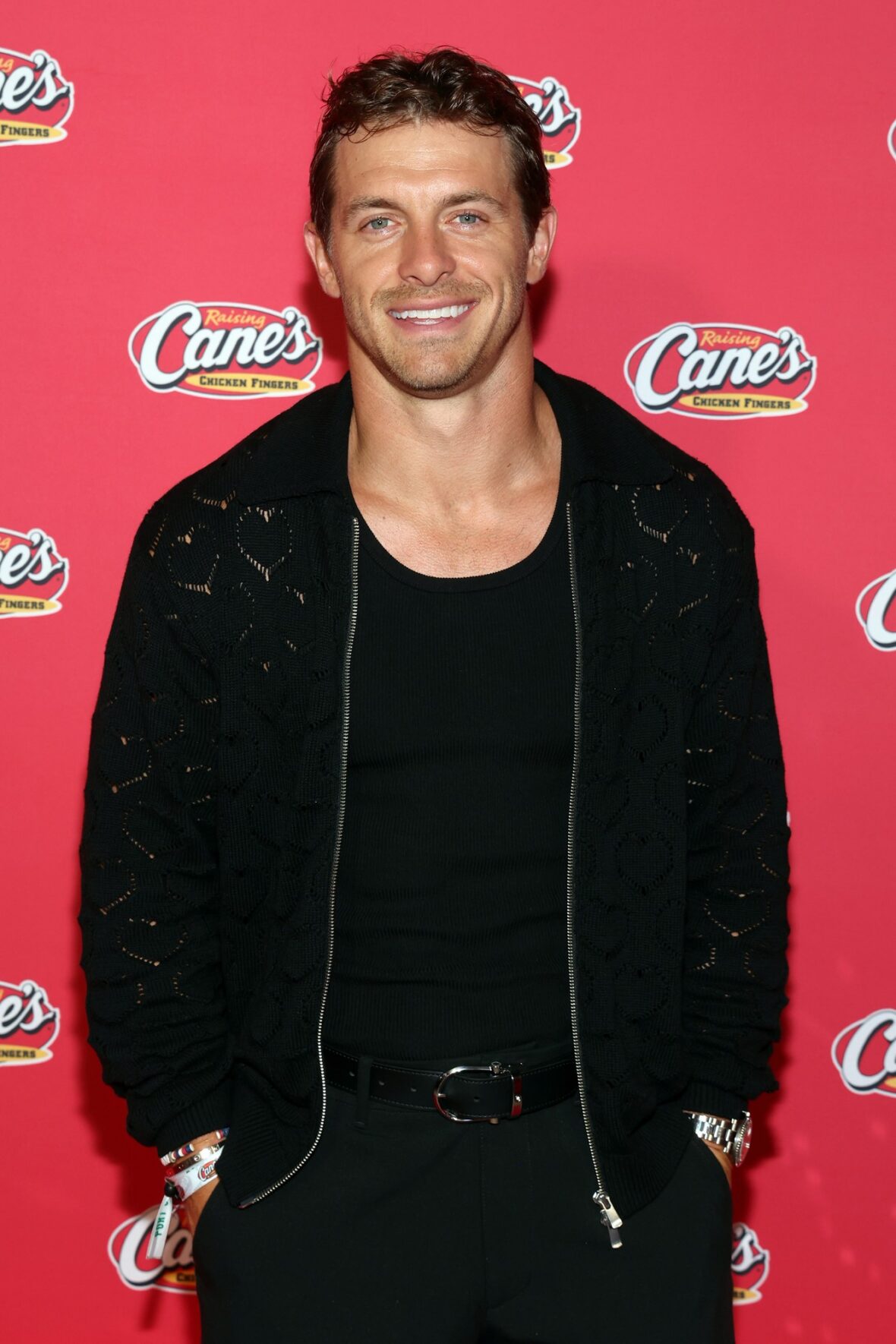Braxton Berrios attends Raising Cane's party in NYC