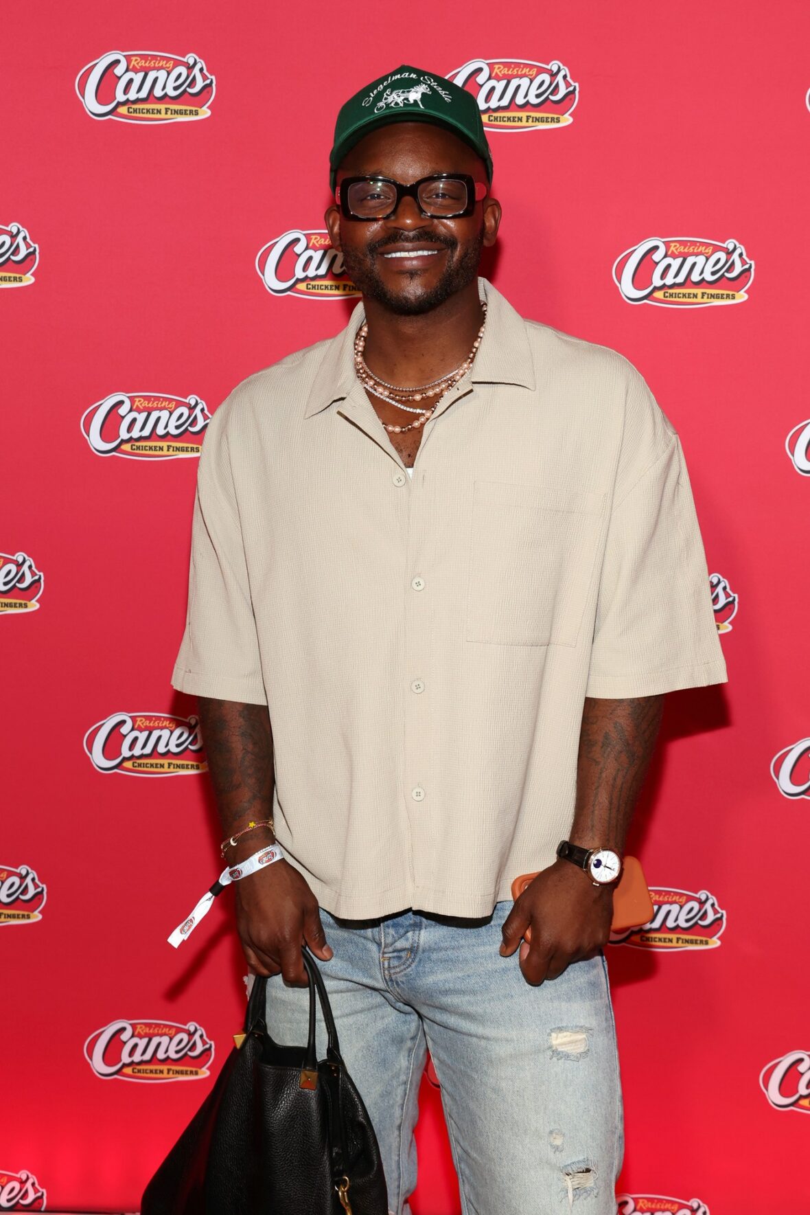 Tay James attends Raising Cane's party in NYC