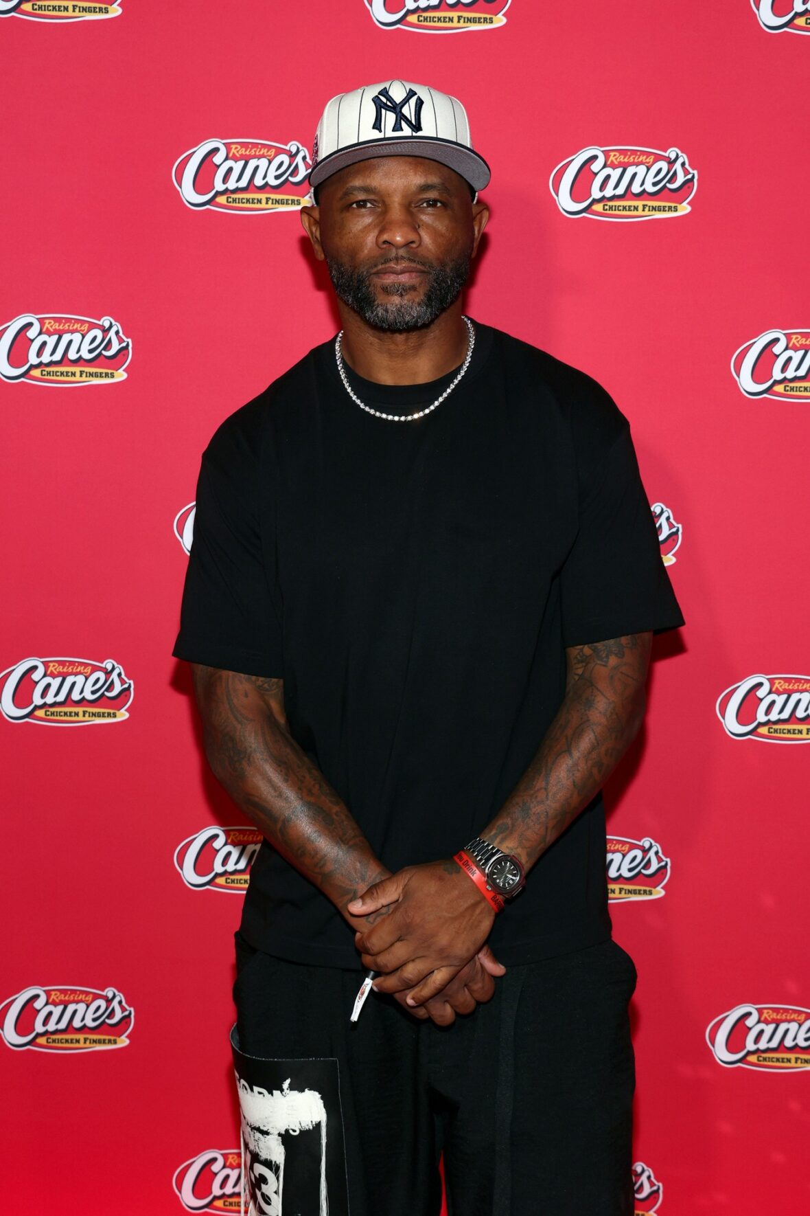 Fred Taylor attends Raising Cane's party in NYC