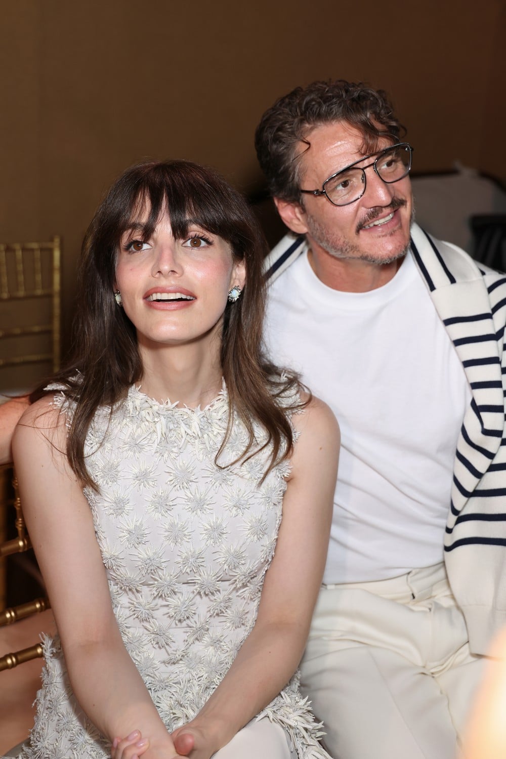 Pedro Pascal with sister Lux