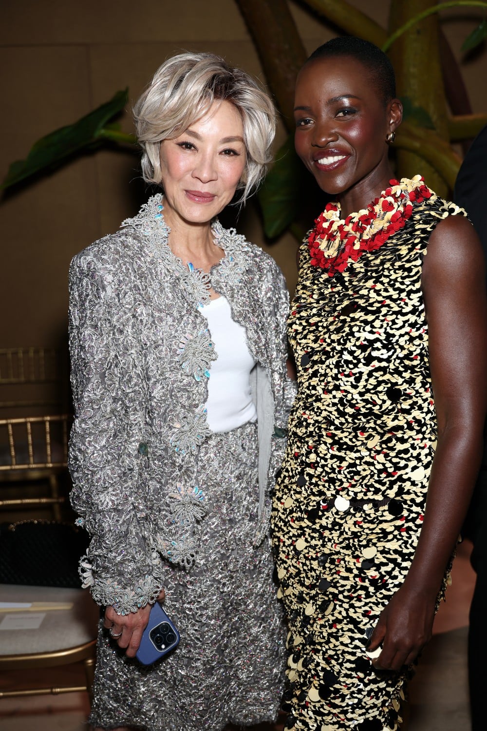 Guests at the Chanel fashion show on July 7, 2026