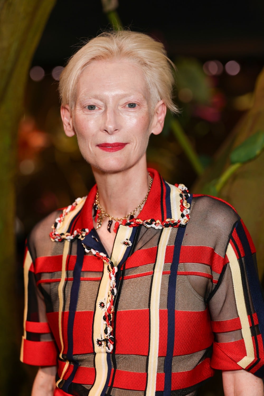 Guests at the Chanel fashion show on July 7, 2026