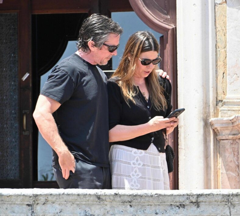 Christian Bale vacations in Sicily
