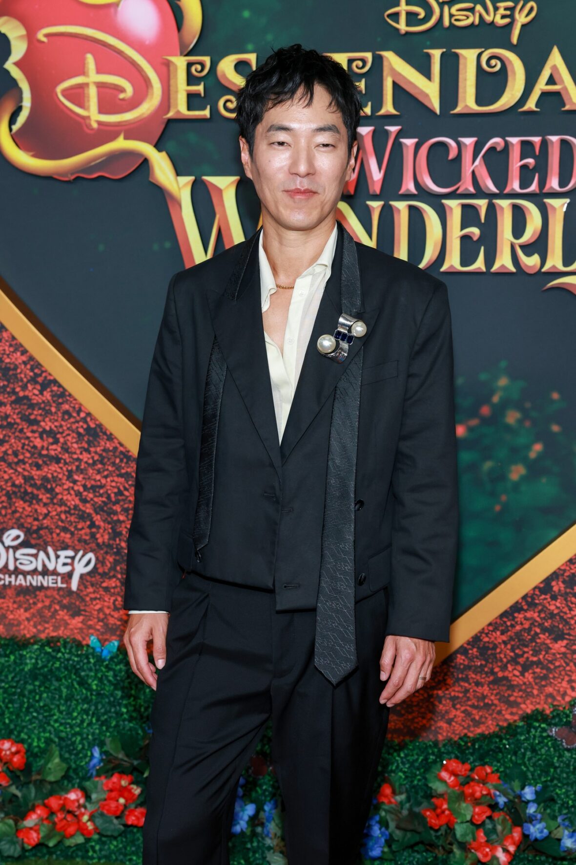 Leonardo Nam attends the Descendants: Wicked Wonderland premiere