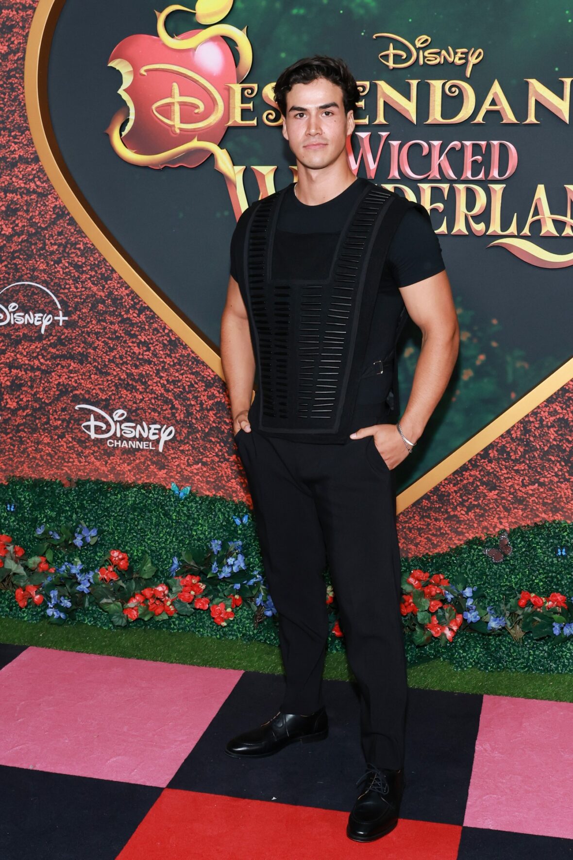 Joel Oulette attends the Descendants: Wicked Wonderland premiere