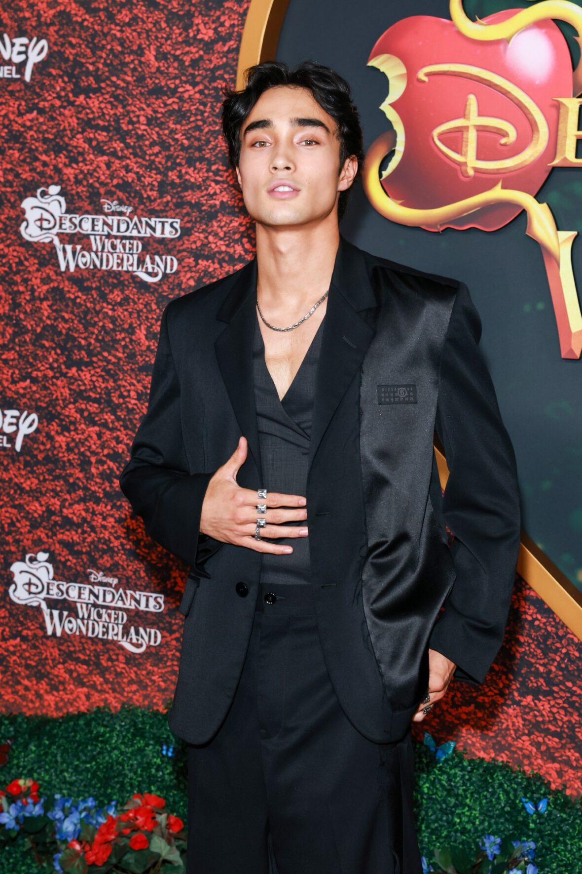 Brendan Tremblay attends the Descendants: Wicked Wonderland premiere