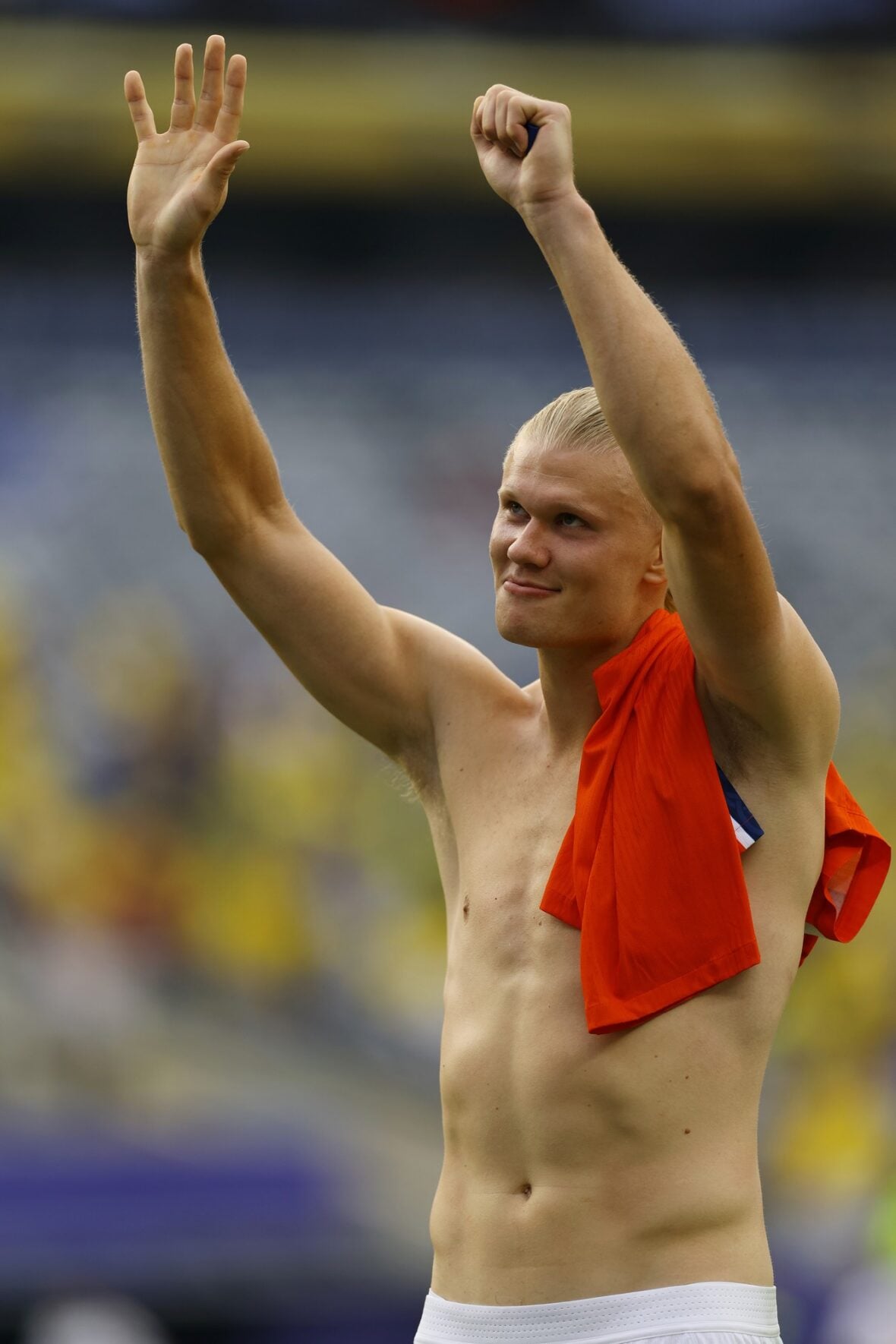 Erling Haaland after World Cup match