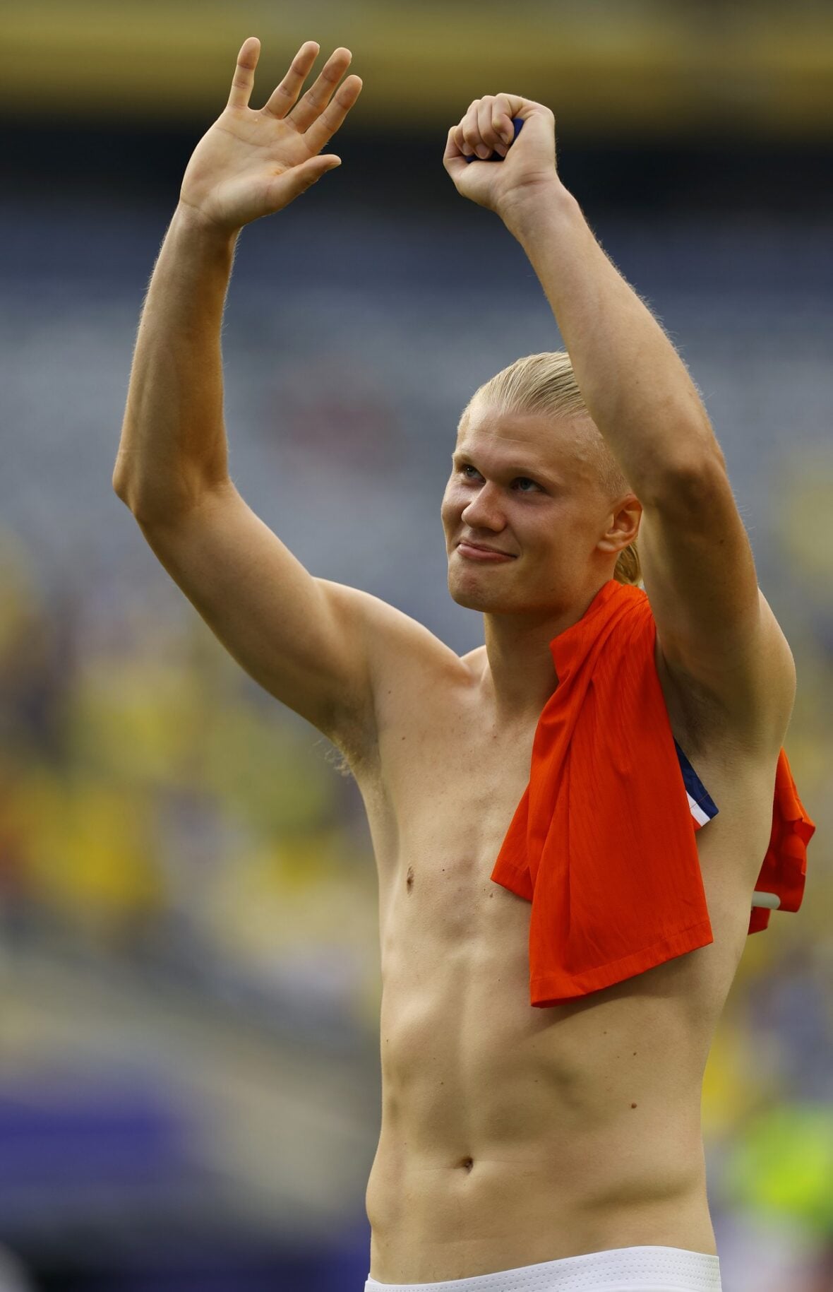 Erling Haaland after World Cup match