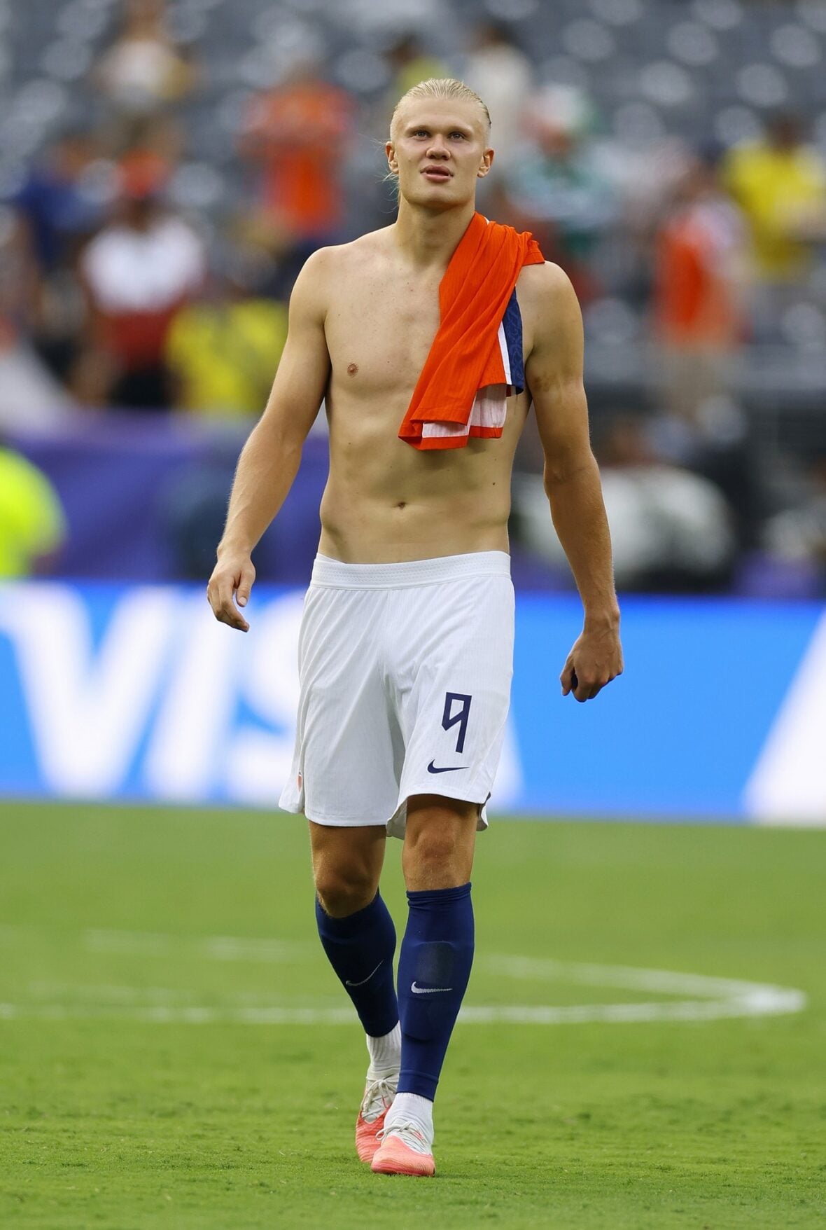 Erling Haaland after World Cup match