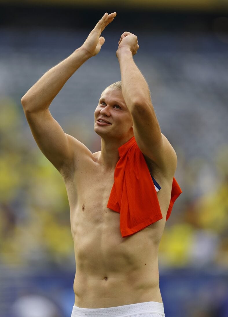 Erling Haaland after World Cup match