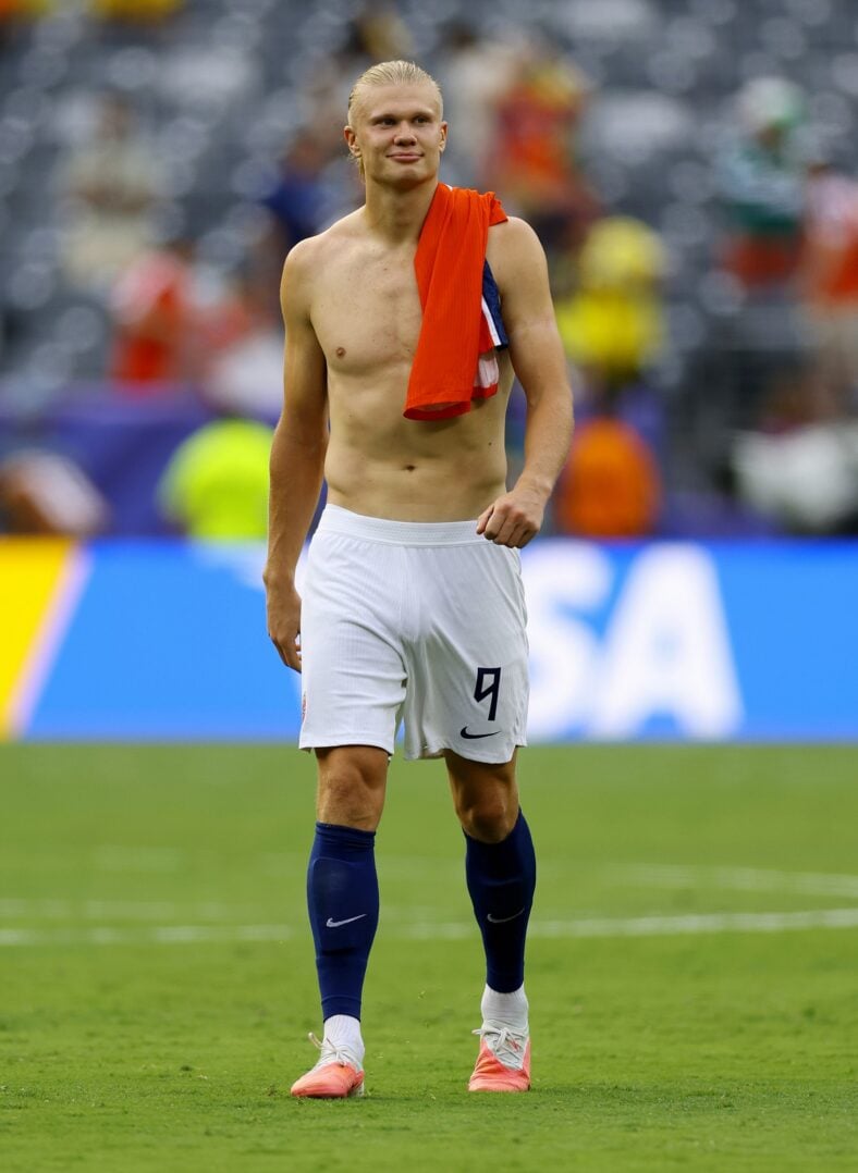 Erling Haaland after World Cup match