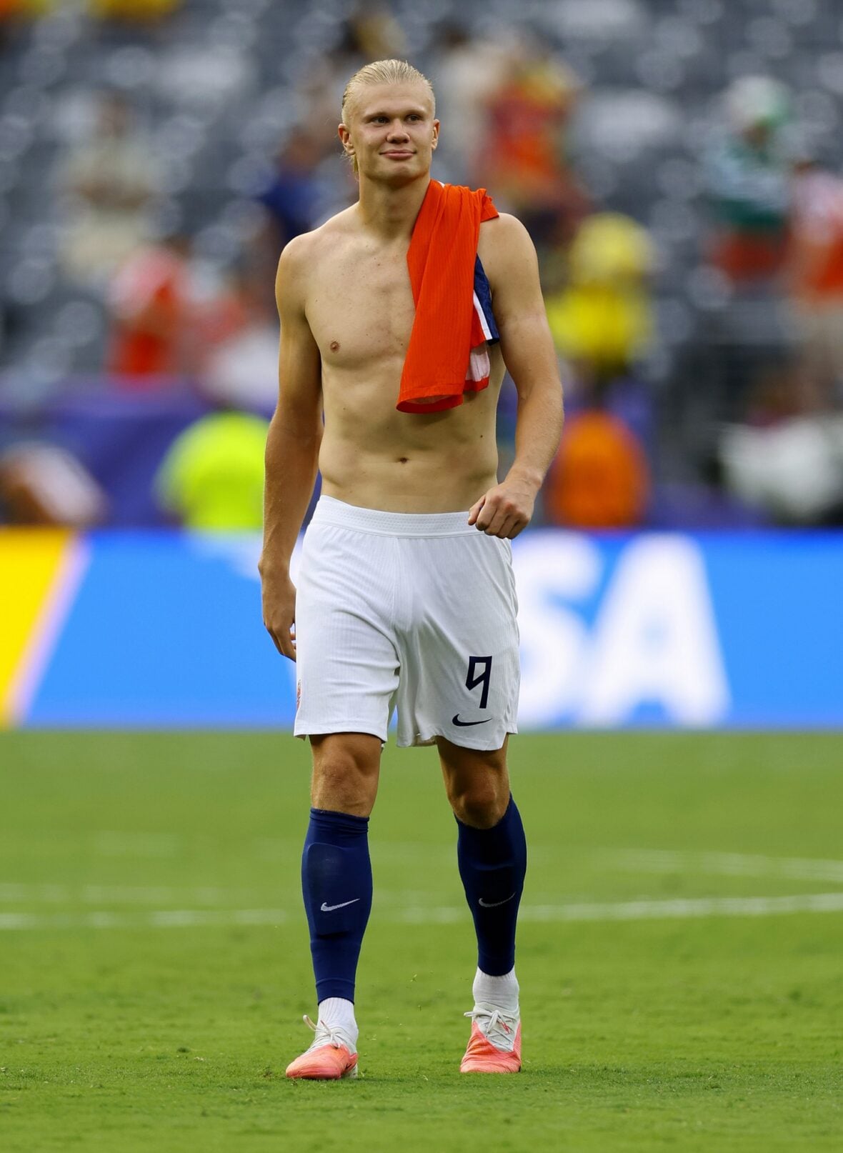 Erling Haaland after World Cup match
