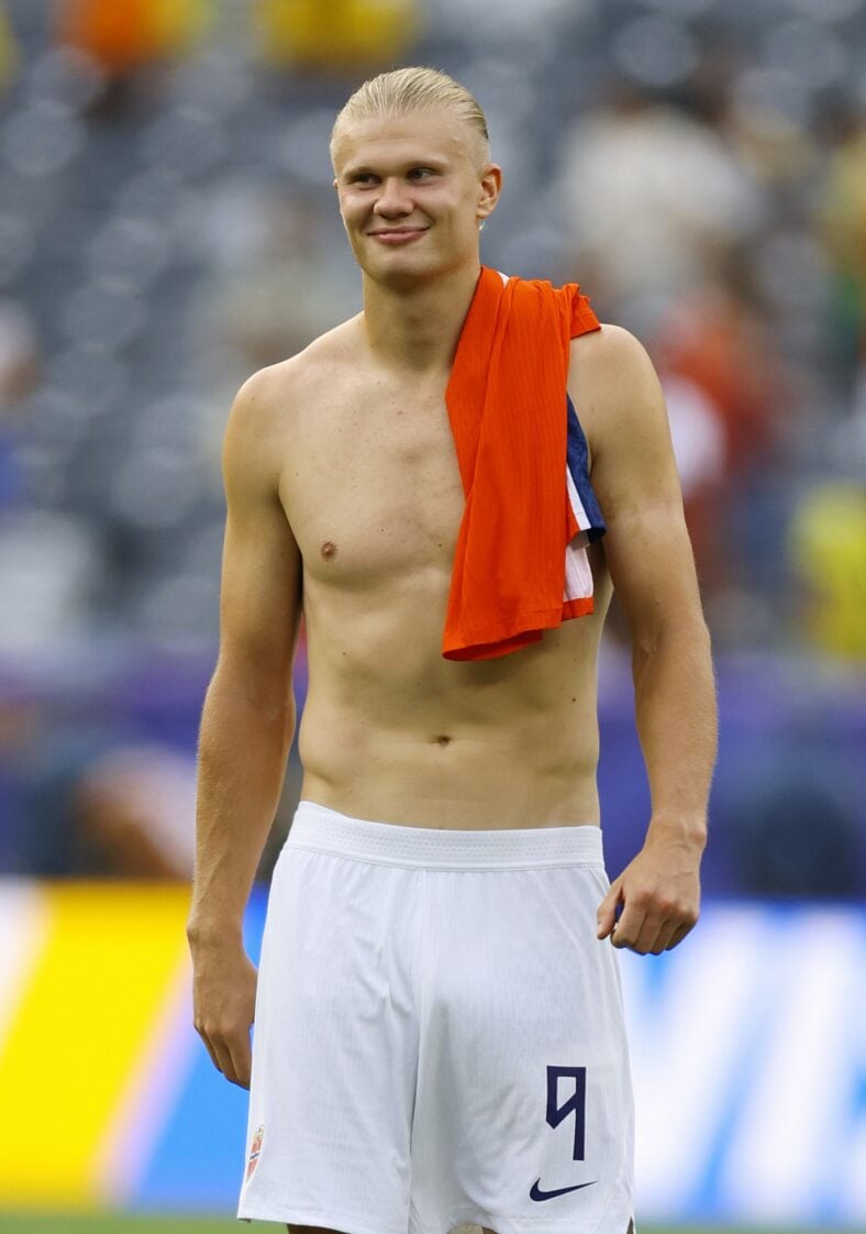 Erling Haaland after World Cup match