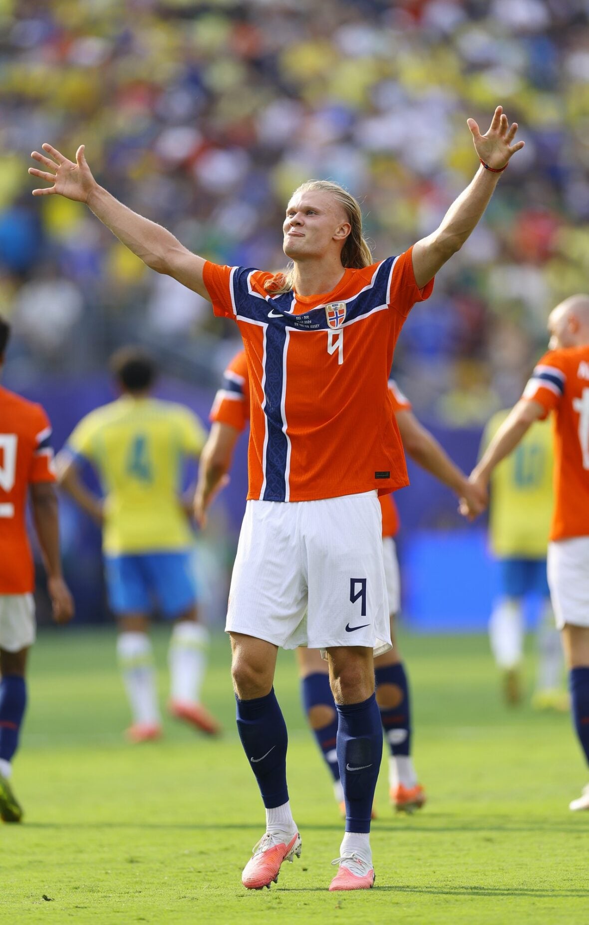 Erling Haaland after World Cup match