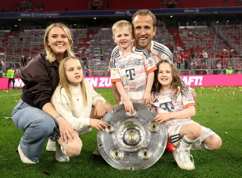 Harry and Katie Kane with three of their four children