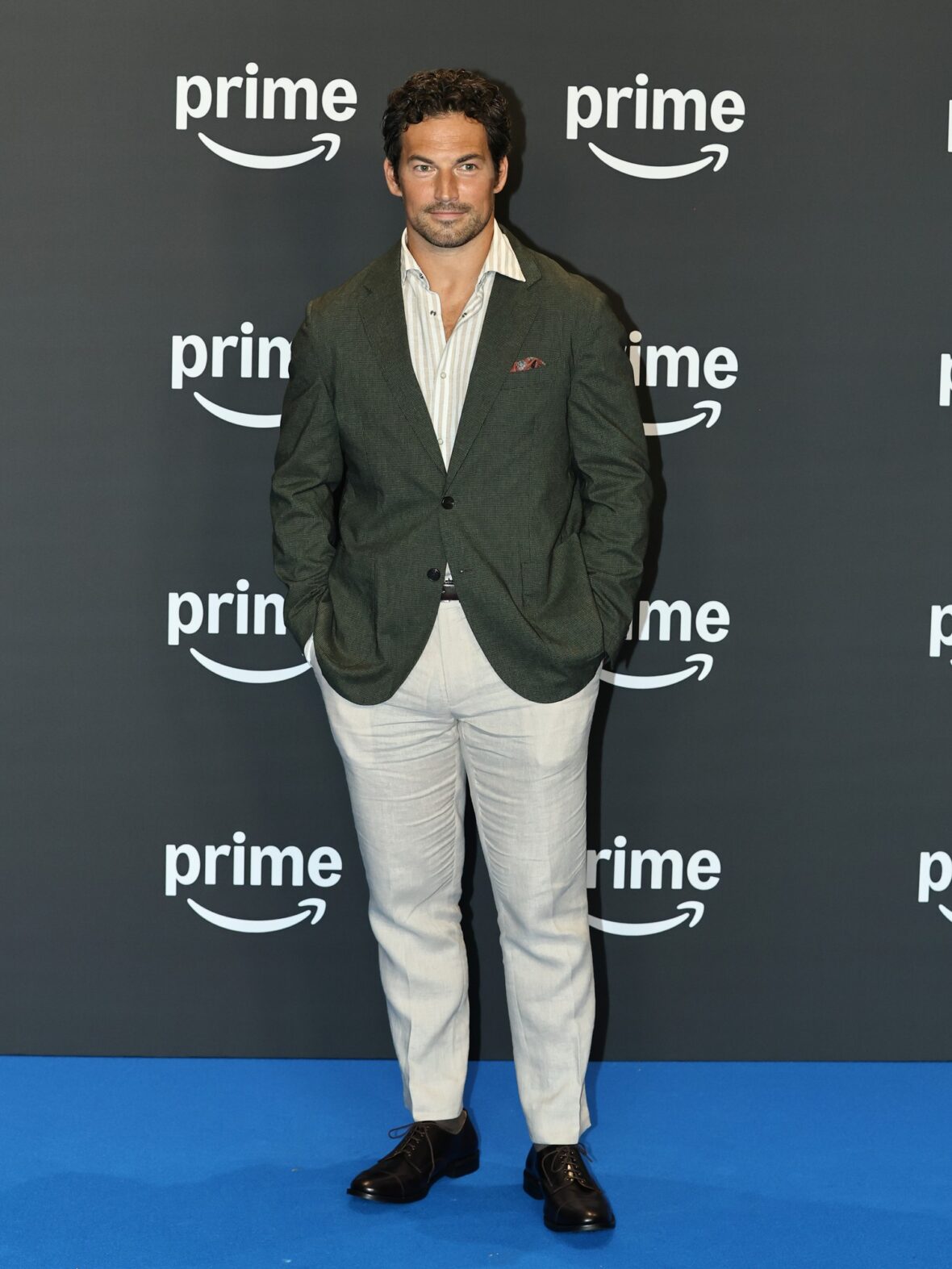 Michele Morrone and Giacomo Gianniotti at Prime Video event