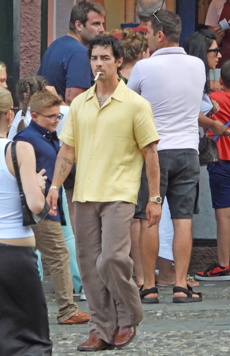 Joe Jonas in Portofino