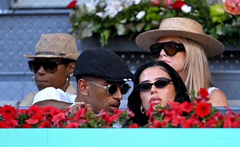 Jude Bellingham and Ashlyn Castro attending Mutua Madrid Open
