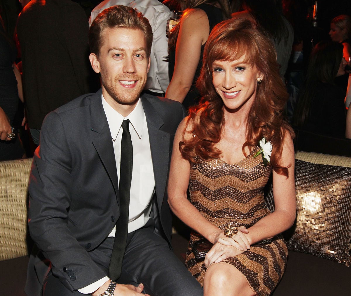 Kathy Griffin and Randy Bick