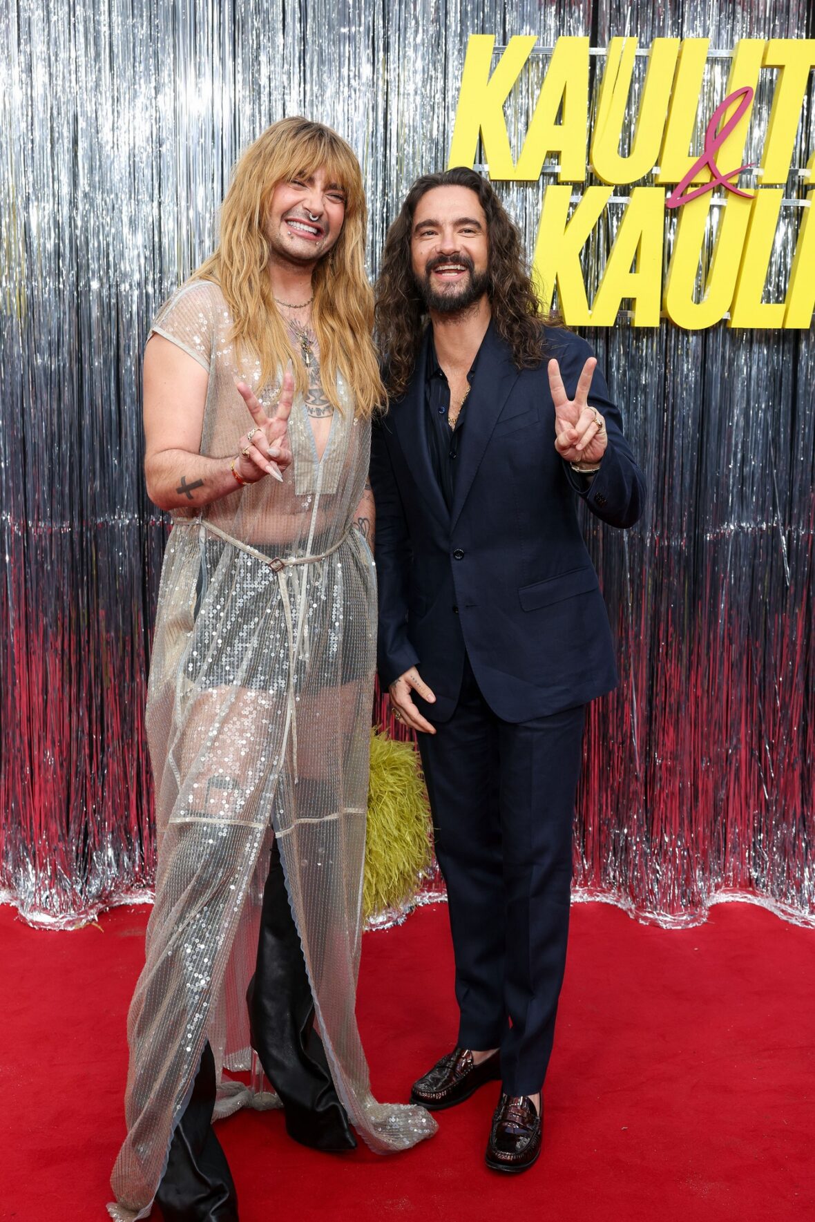 Bill & Tom Kaulitz at Kaulitz & Kaulitz season 3 premiere