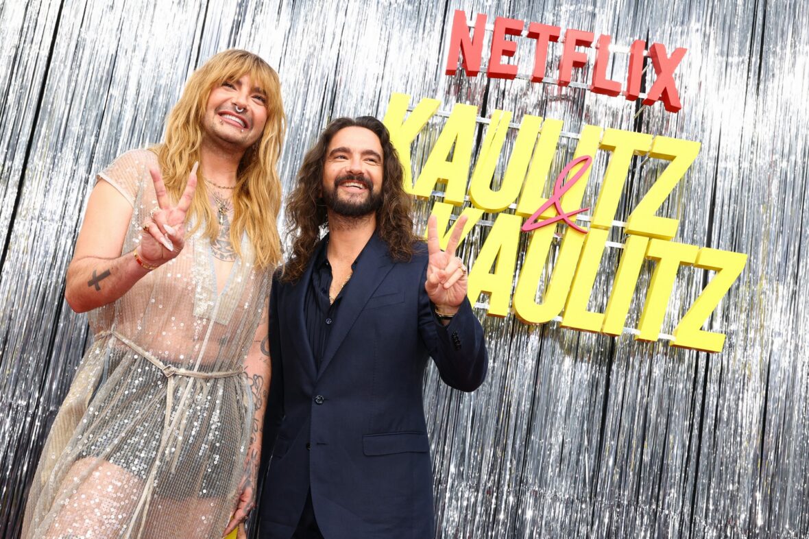 Bill & Tom Kaulitz at Kaulitz & Kaulitz season 3 premiere