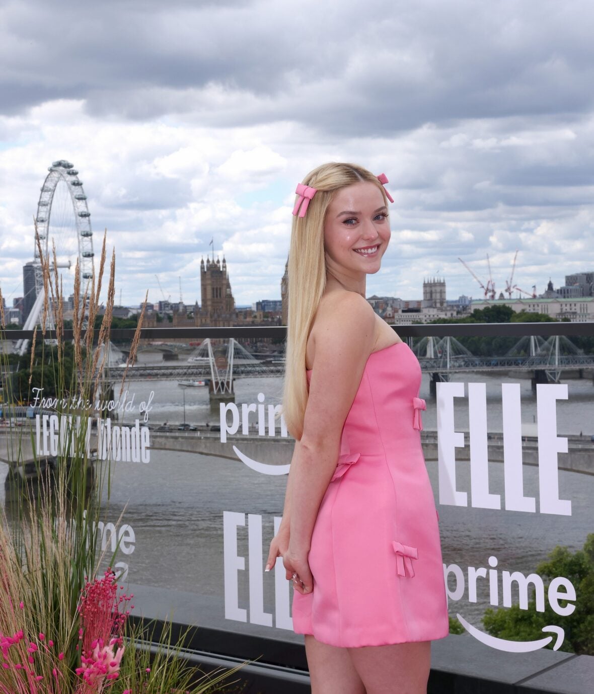 Lexi Minetree attends Elle photo call in London