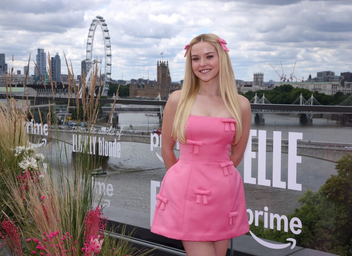 Lexi Minetree attends Elle photo call in London