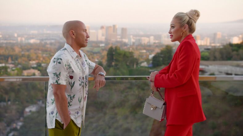 Still of Jason Oppenheim and Mary Bonnet on Selling Sunset