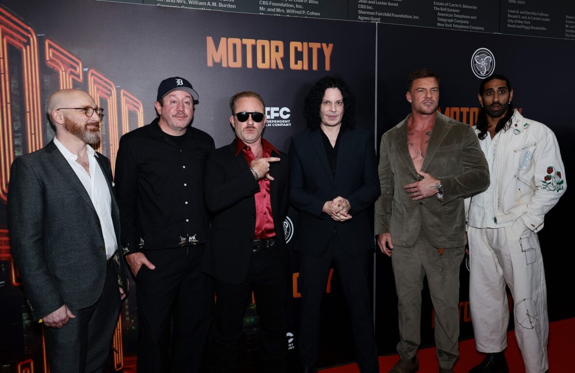 Stars of Motor City step out at the NYC premiere.