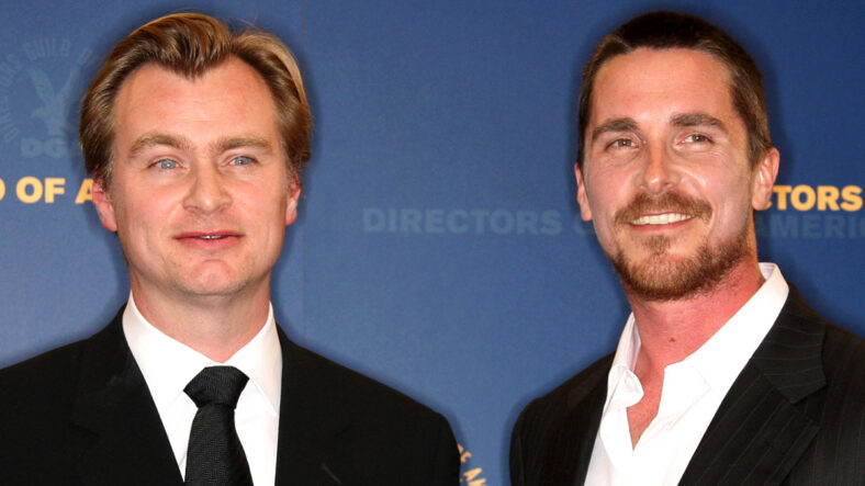 Christian Bale and Christopher Nolan photo