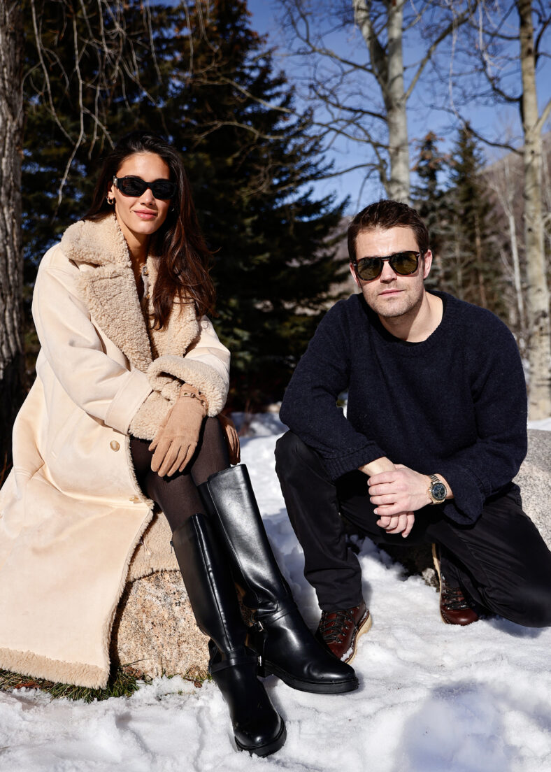 Paul Wesley and Natalie Kuckenburg photo