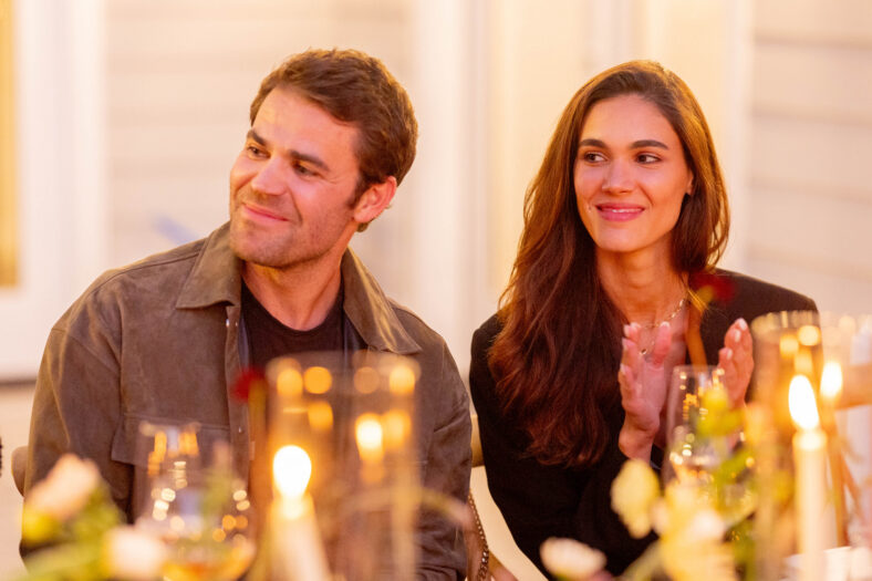 Paul Wesley and Natalie Kuckenburg photo
