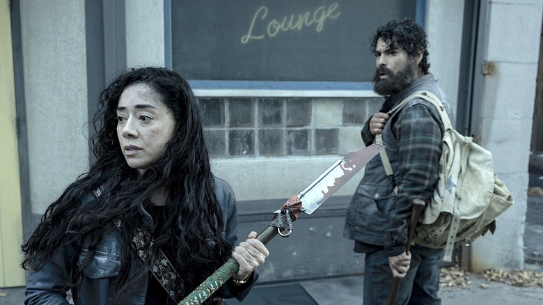 Renata and Luis on The Walking Dead: Dead City
