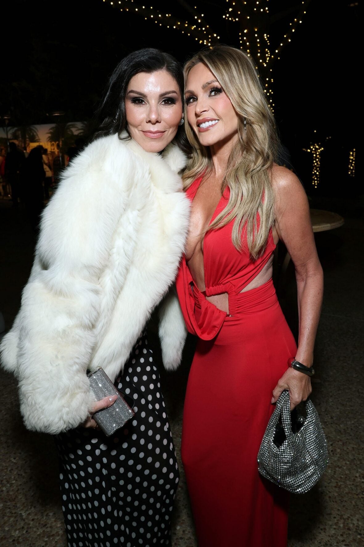 Heather Dubrow and Tamra Judge at the RHOC season 20 premiere party
