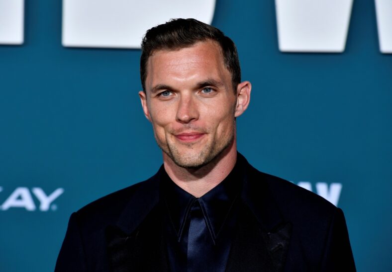 Medium close-up of Ed Skrein at an event.