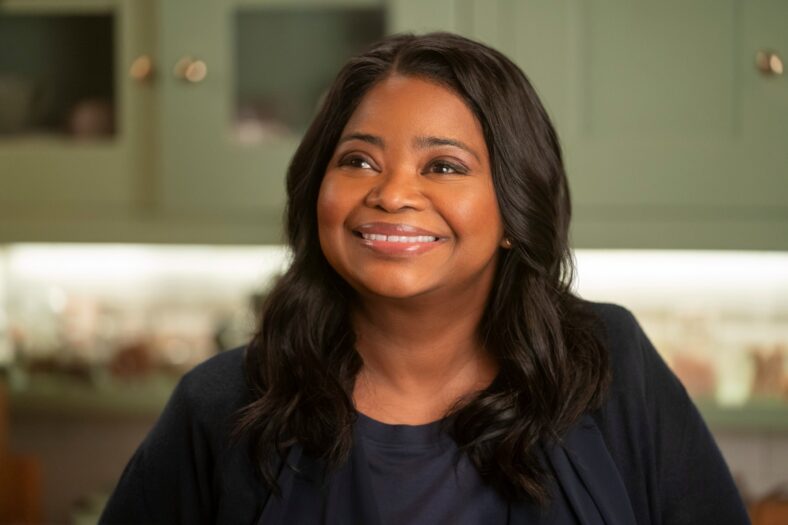 Medium close-up of Octavia Spencer smiling in Ride or Die still.
