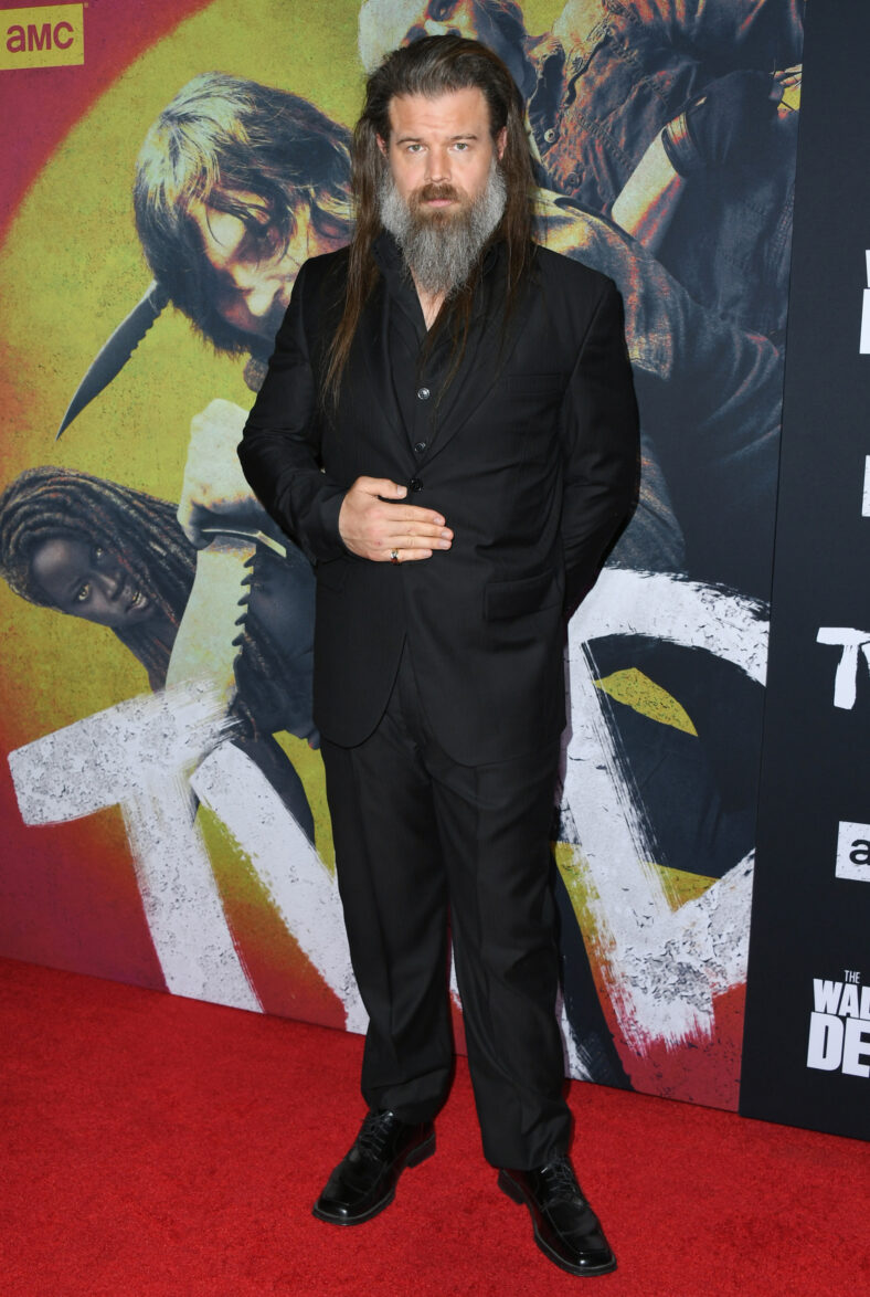 Ryan Hurst attends a Walking Dead event.
