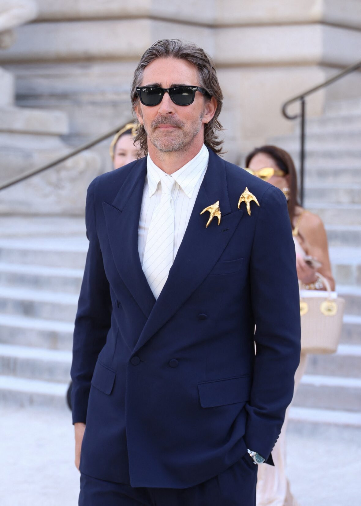 Lee Pace at Schiaparelli Show